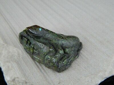 Frog Zuni Fetish Carving - Evan Cachini - High Lonesome Trading