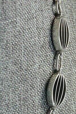 Navajo Sterling Silver Necklace - James Bahe
