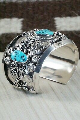 Turquoise & Sterling Silver Bracelet - Freddie James