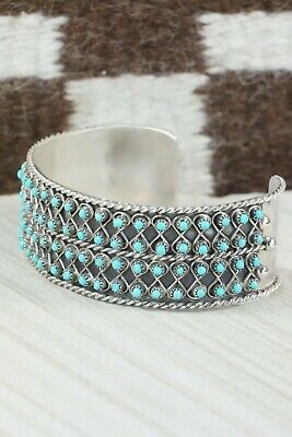 Turquoise & Sterling Silver Bracelet - Jesse Johnson