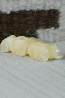 Wolf Zuni Fetish Carving - Danette Laate - High Lonesome Trading