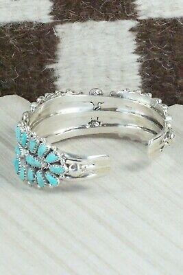 Turquoise & Sterling Silver Bracelet - Jazz Wilson - High Lonesome Trading