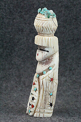 Corn Maiden Zuni Fetish Carving - Carl Etsate