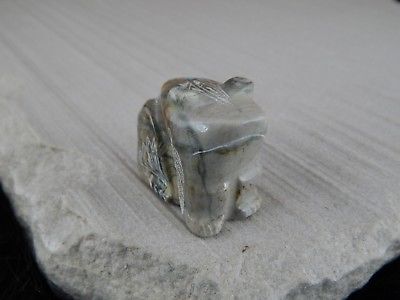 Frog Zuni Fetish Carving - Adrian Cachini - High Lonesome Trading