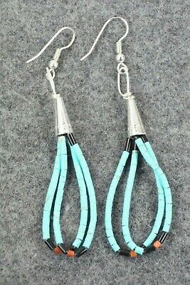 Multi Stone & Sterling Silver Earrings - Esquipula Tenorio