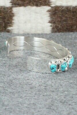 Turquoise and Sterling Silver Bracelet - Darleen Begay