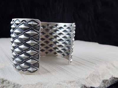 Navajo Sterling Silver Bracelet - Harold Joe - High Lonesome Trading