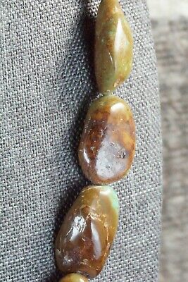 Turquoise & Sterling Silver Necklace - Navajo