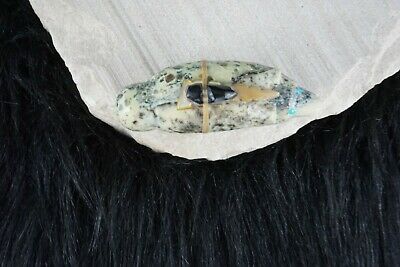 Wolf Zuni Fetish Carving - Delvin Leekya - High Lonesome Trading