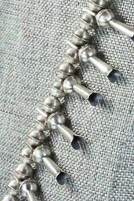 Turquoise & Sterling Silver Squash Blossom - Thomson Willie