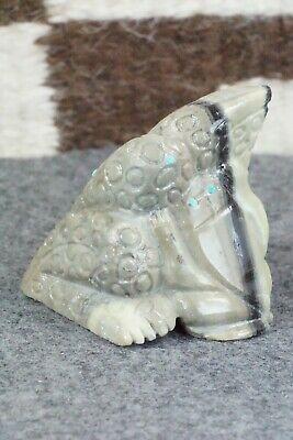 Frog Zuni Fetish Carving - Shanice Hattie - High Lonesome Trading