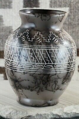 Navajo Pottery - Signed
