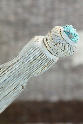 Corn Maiden Zuni Fetish Carving - Carl Etsate