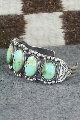 Turquoise & Sterling Silver Bracelet - Thomas Yazzie