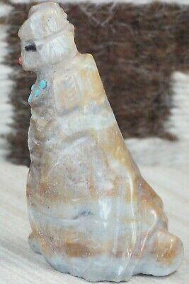 Corn Maiden Zuni Fetish Carving - Derrick Kaamasee - High Lonesome Trading