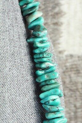 Turquoise & Sterling Silver Necklace - Navajo