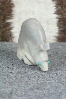 Bear Zuni Fetish Carving - Mike Yatsayte - High Lonesome Trading