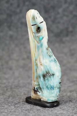 Corn Maiden Zuni Fetish Carving - Faye Quandelacy