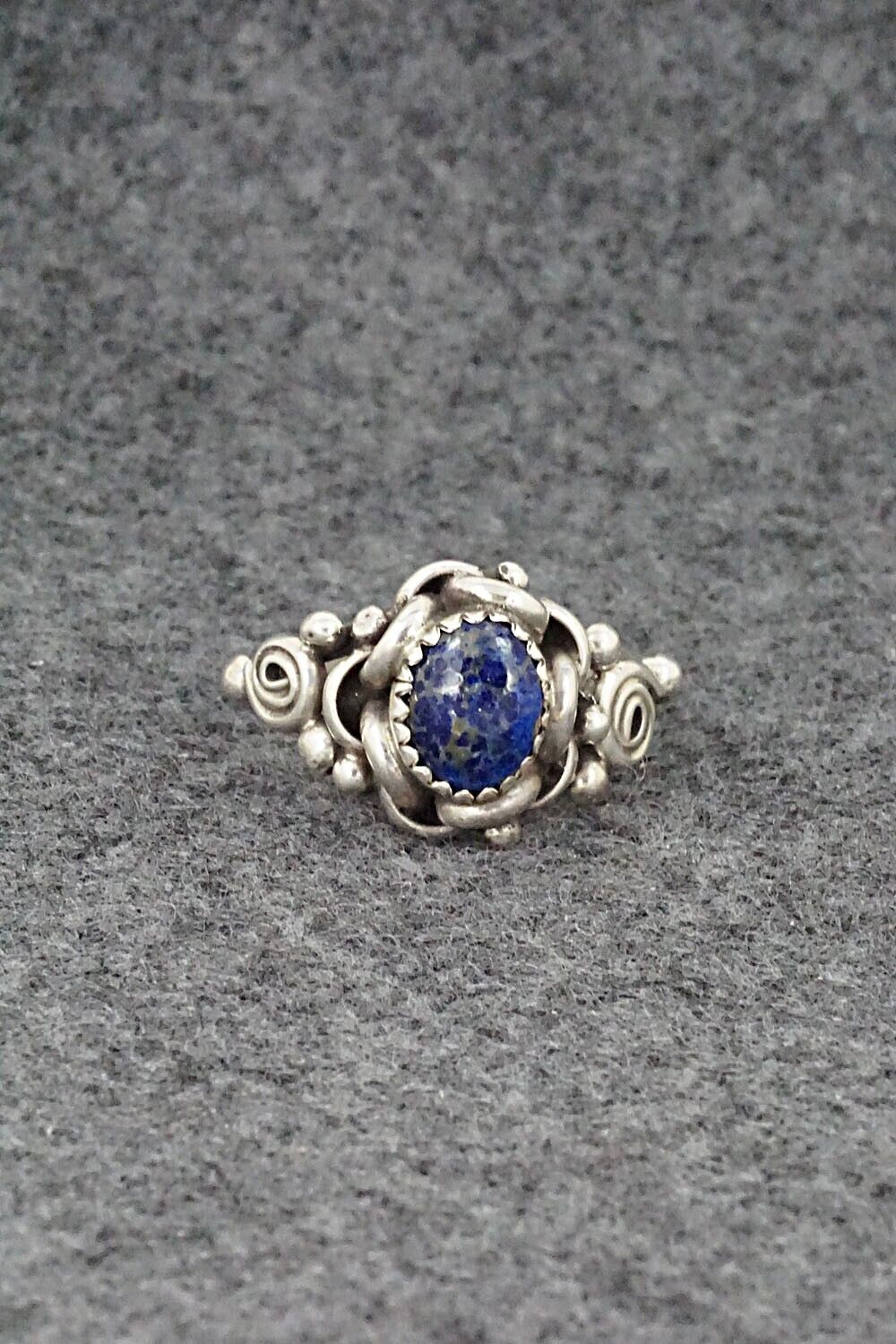 Lapis & Sterling Silver Ring - Maritta Martinez - Size 7.5