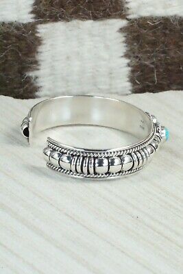 Turquoise & Sterling Silver Bracelet - Thomas Charley
