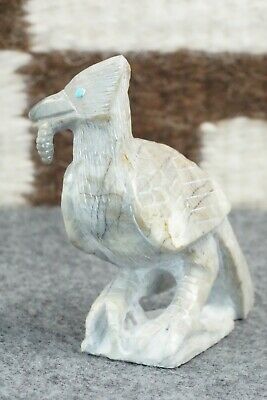Road Runner Zuni Fetish Carving - Derrick Kaamasee