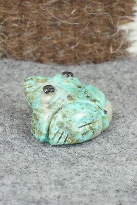 Frog Zuni Fetish Carving - Reynold Lunasee