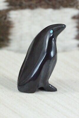 Penguin Zuni Fetish Carving - Calvert Bowannie
