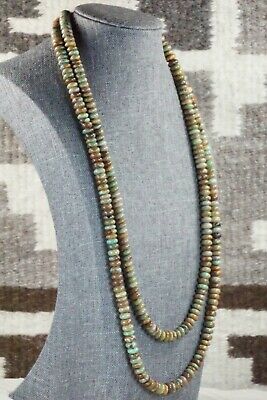 Turquoise & Sterling Silver Necklace - Navajo