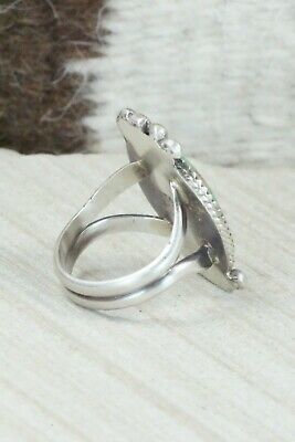 Turquoise & Sterling Silver Ring - Selina Warner - Size 7.25