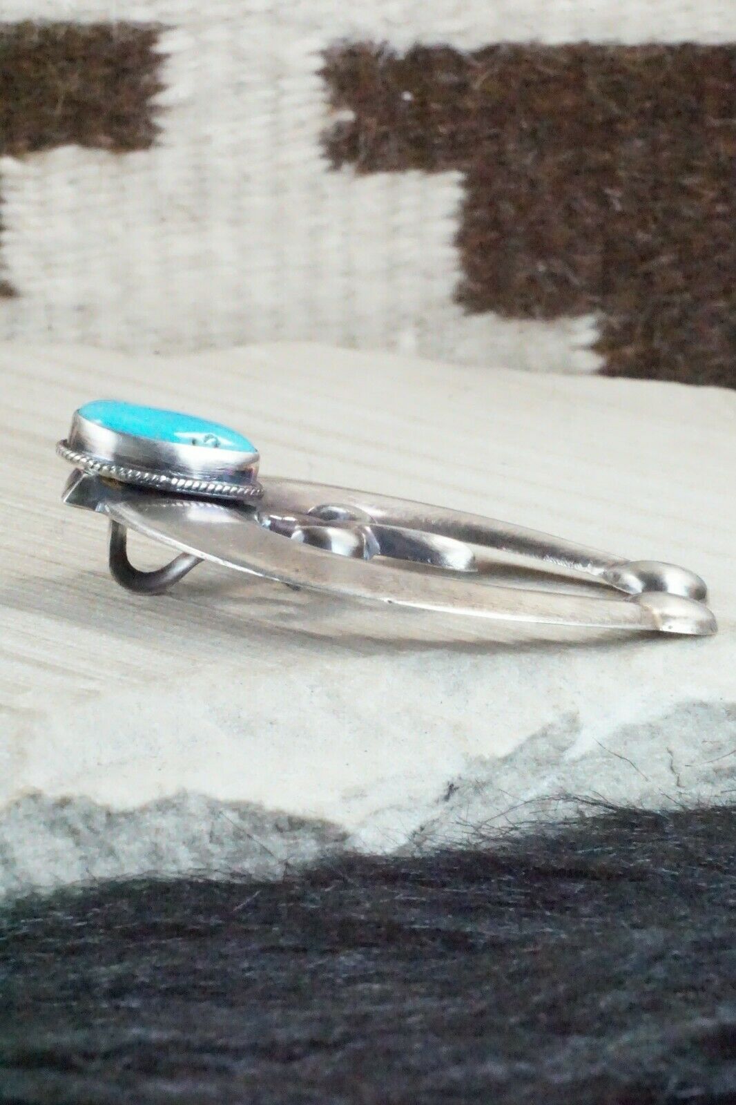 Turquoise and Sterling Silver Naja - Randy Roberts