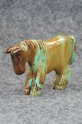 Horse Zuni Fetish Carving - Andres Quandelacy