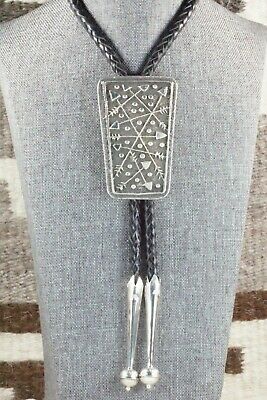 Sterling Silver Bolo Tie - Delbert Arviso