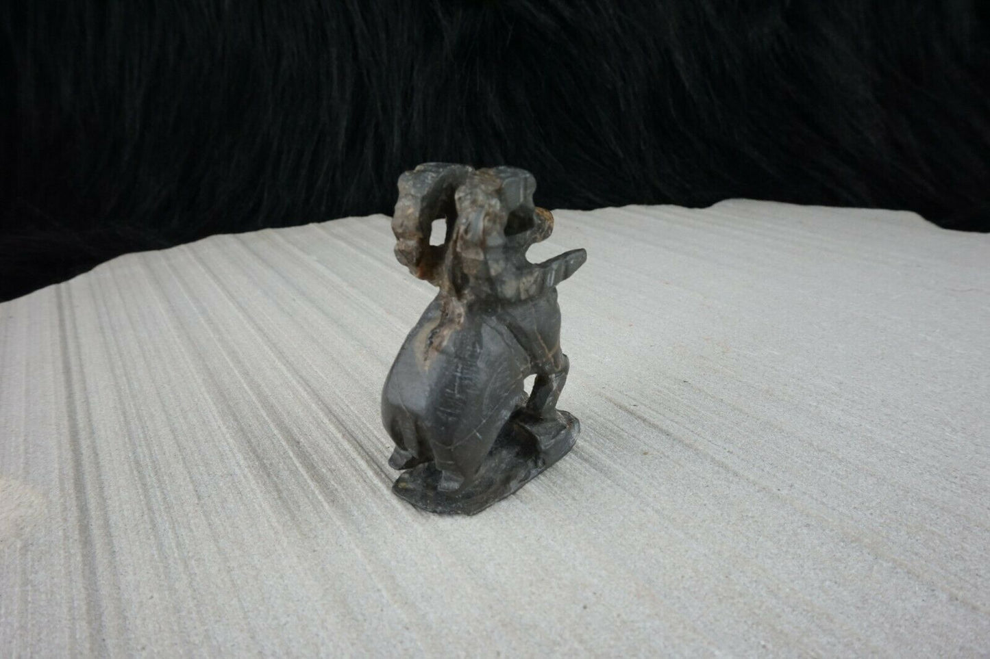 Ram Zuni Fetish Carving - Jerrold Lahaleon - High Lonesome Trading