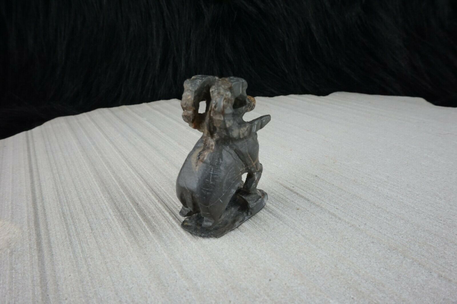 Ram Zuni Fetish Carving - Jerrold Lahaleon - High Lonesome Trading