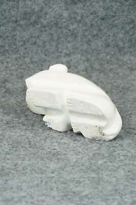 Lion Zuni Fetish Carving - Gilbert Lonjose