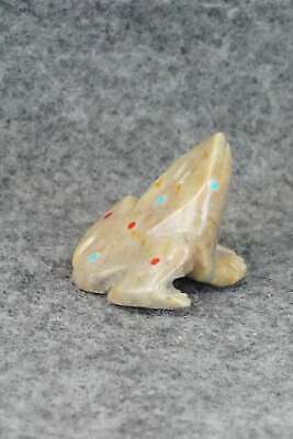 Frog Zuni Fetish Carving - Todd Lowsayatee
