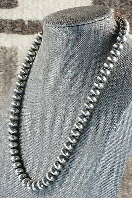 Navajo Sterling Silver Pearl Necklace - Jan Mariano