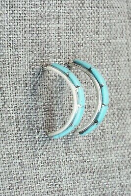 Turquoise & Sterling Silver Earrings - Antonio Duran