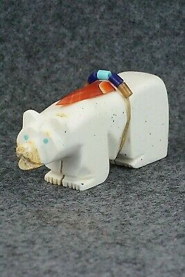 Bear Zuni Fetish Carving - Alex Tsethlikai