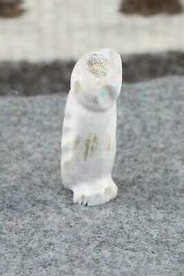 Owl Zuni Fetish Carving - Brandon Phillips