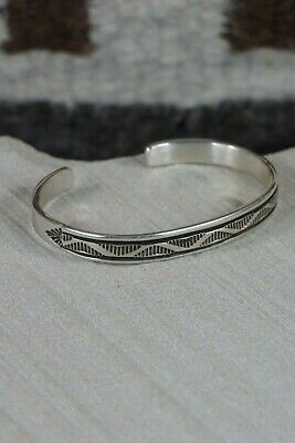 Sterling Silver Bracelet - Bruce Morgan - Navajo - High Lonesome Trading