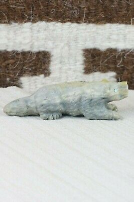 Wolf Zuni Fetish Carving - Herbert Him Jr - High Lonesome Trading