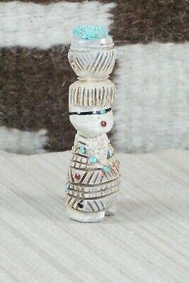 Corn Maiden Zuni Fetish Carving - Carl Etsate