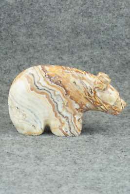 Bear Zuni Fetish Carving - Reynold Lunasee