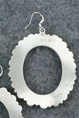 Spiny Oyster & Sterling Silver Earrings - Eula Wylie
