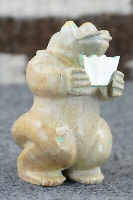 Frog Zuni Fetish Carving - Freddie Leekya
