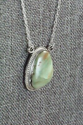Navajo Turquoise & Sterling Silver Necklace - Annie Spencer