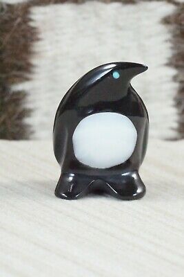 Penguin Zuni Fetish Carving - Calvert Bowannie
