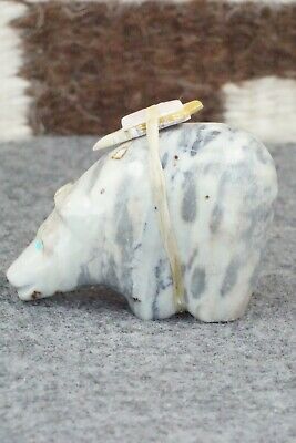 Bear Zuni Fetish Carving - Delvin Leekya