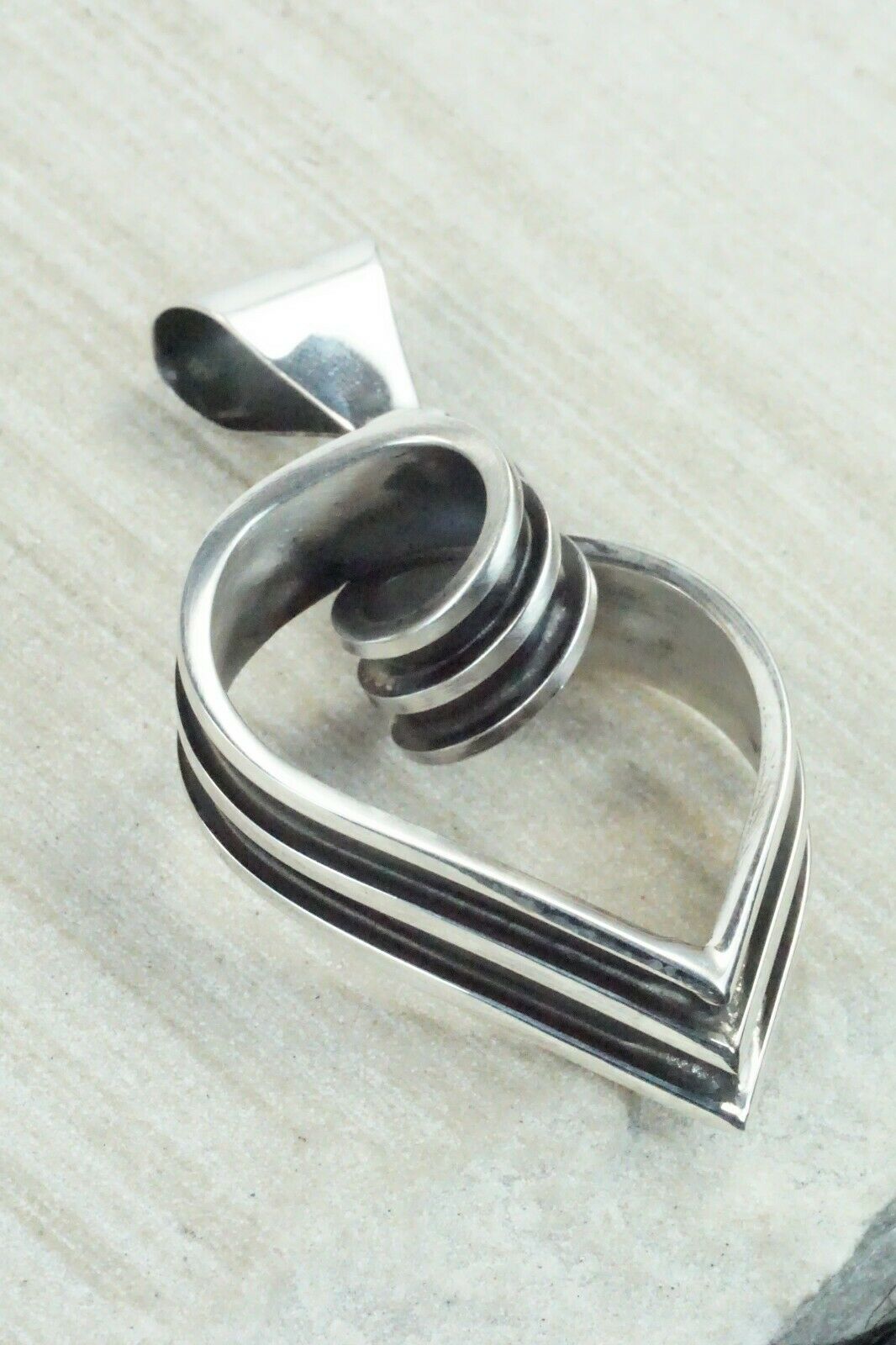 Sterling Silver Pendant - Tom Hawk - High Lonesome Trading